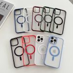 Transparent Silicone MagSafe Case for Apple iPhone Series