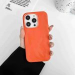 Camouflage Leather Back Case for Apple iPhone Series