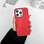 Camouflage Leather Back Case for Apple iPhone Series