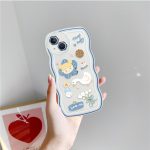 Whimsical  Cartoon Case with Bracelet For Apple iPhone Series