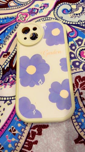 Bloom Pattern Case For Apple iPhone Series photo review