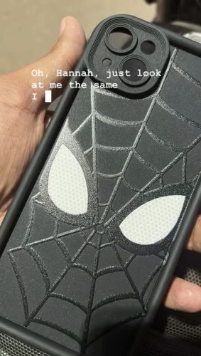Spidey Face Mask Case For Apple iPhone Series photo review