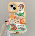 Cute Animal Pattern Kickstand Case For Apple iPhone Series