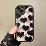 Dazzling Heart Pattern Case For Apple iPhone Series