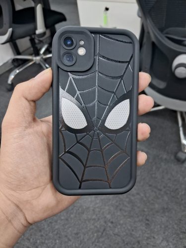 Spidey Face Mask Case For Apple iPhone Series photo review