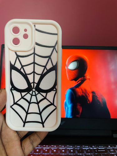 Spidey Face Mask Case For Apple iPhone Series photo review