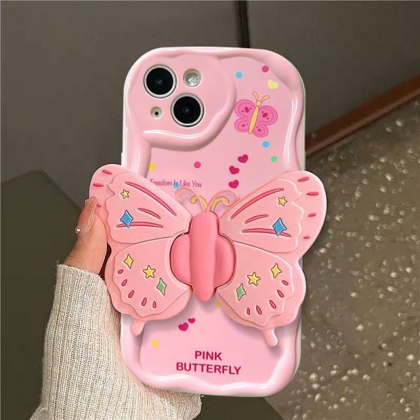 Butterfly Charm Case For Apple IPhone Series