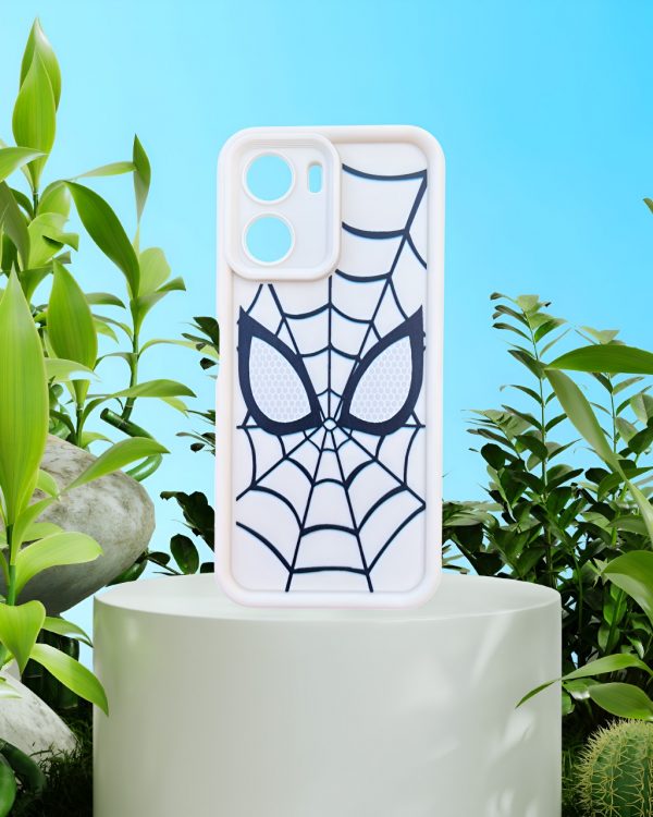 Spidey Web Silicone Case For Vivo Y56 5G/T2x