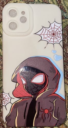 Spidey Hood Silicone Case for Apple iPhone Series photo review
