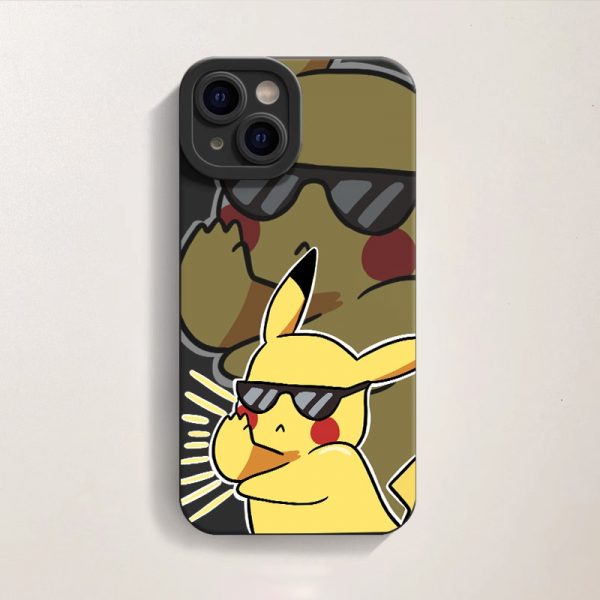 Cool Cartoon Vibes Silicone Case for Apple iPhone Series