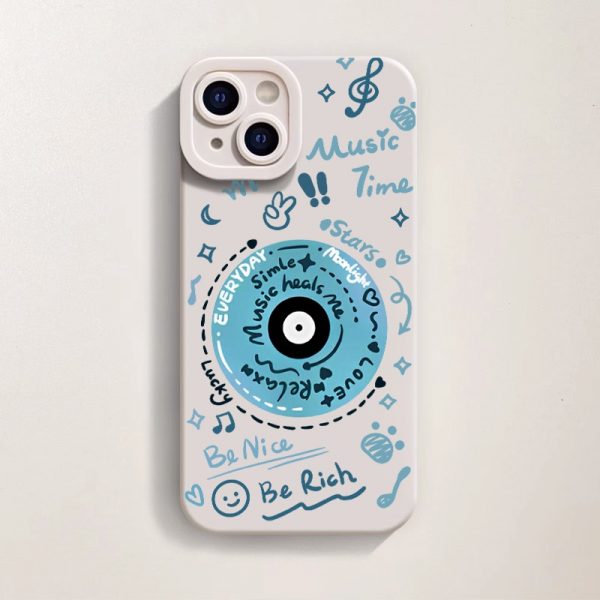 Music Time Silicone Case for Apple iPhone Series