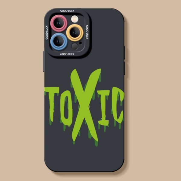 Toxic Drip Silicone Case for Apple iPhone Series