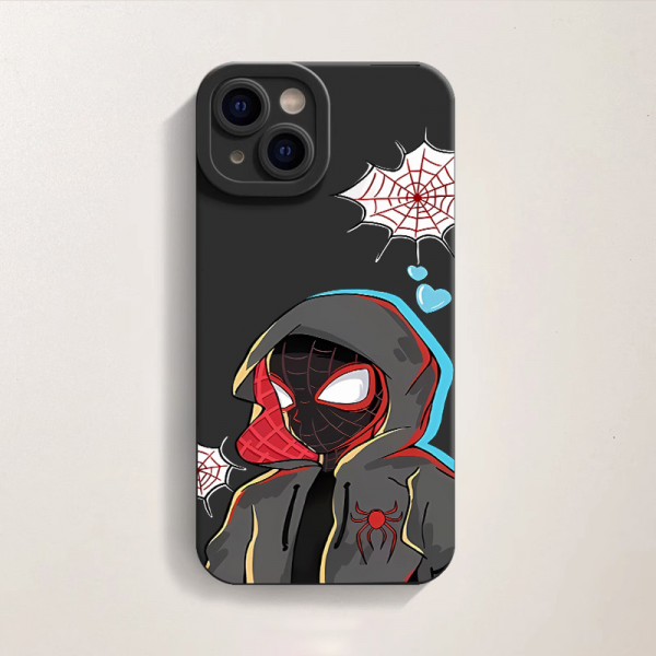 Spidey Hood Silicone Case for Apple iPhone Series