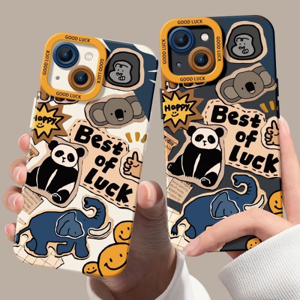 Good Luck Jungle Silicone Case for Apple iPhone Series