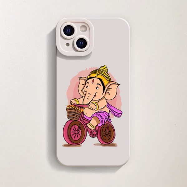 Little Ganpati Silicone Case for Apple iPhone Series