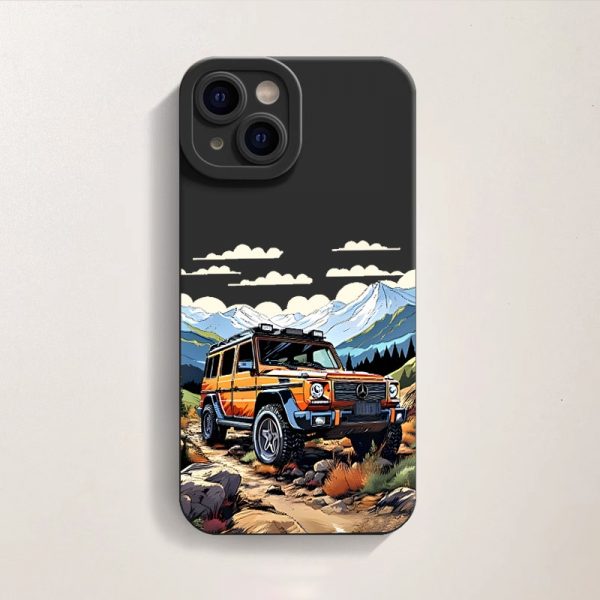 Off-Road Adventure Silicone Case for Apple iPhone Series