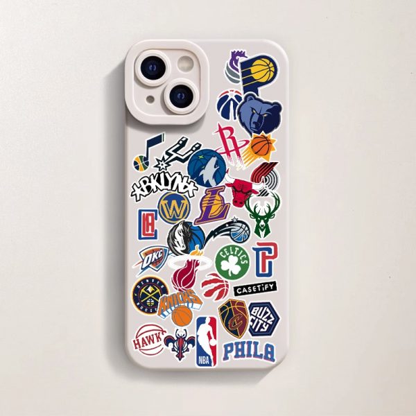 Spirit Sticker Collage Silicone Case for Apple iPhone Series