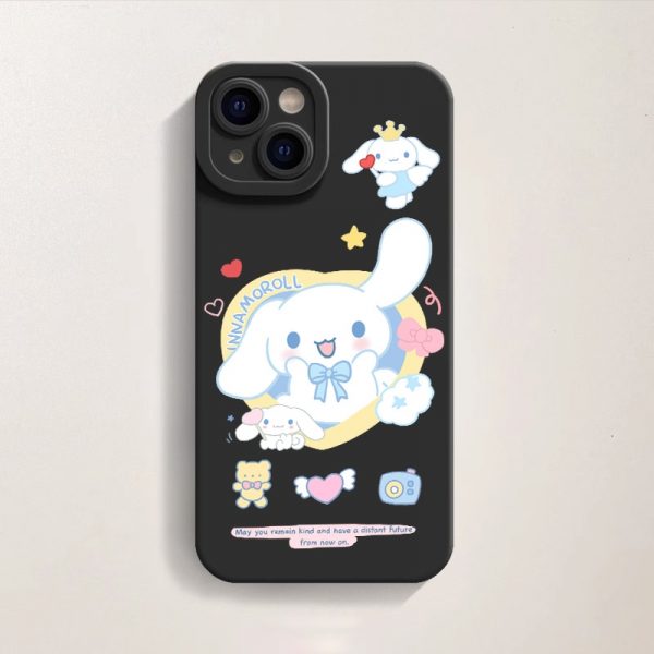 Cute Cartoon Bunny Silicone Case for Apple iPhone Series