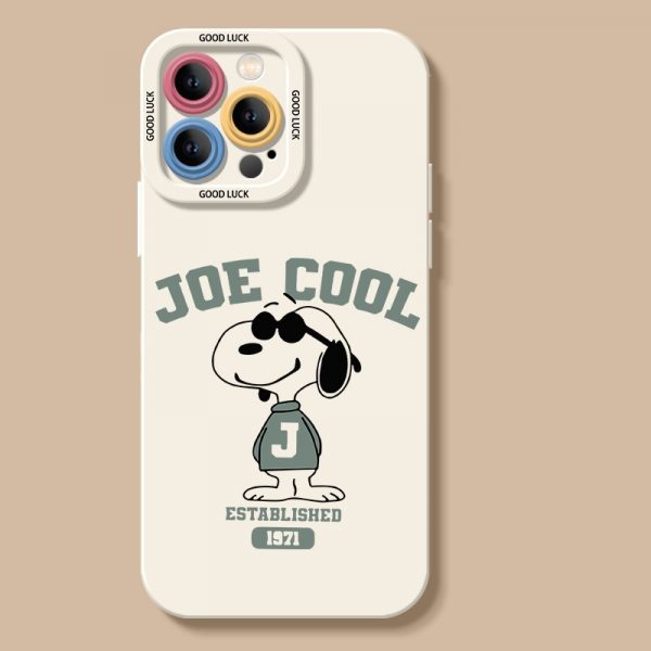 Retro Joe Cool Silicone Case for Apple iPhone Series