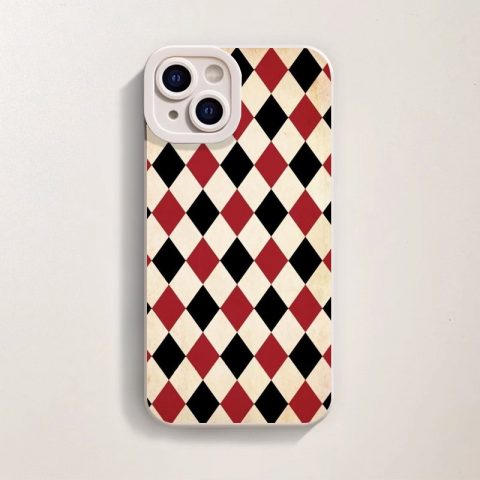 Vintage Pattern Silicone Case for Apple iPhone Series