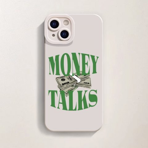Money Talks Silicone Case for Apple iPhone Series
