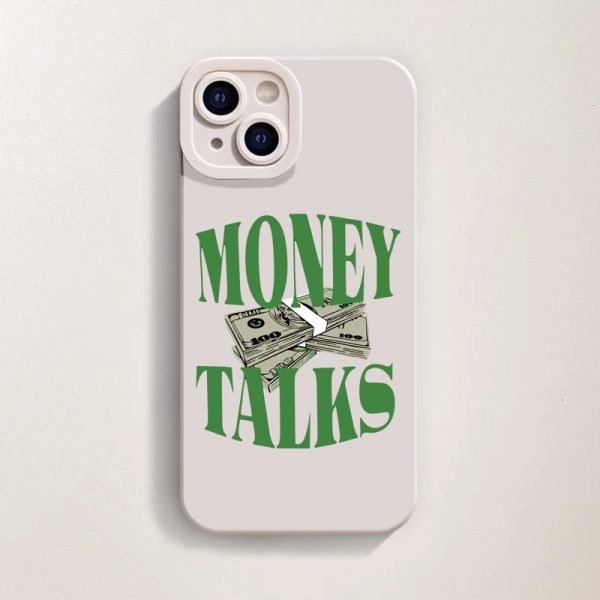 Money Talks Silicone Case for Apple iPhone Series