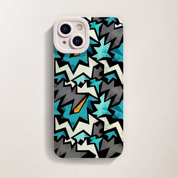 Retro Design Silicone Case for Apple iPhone Series