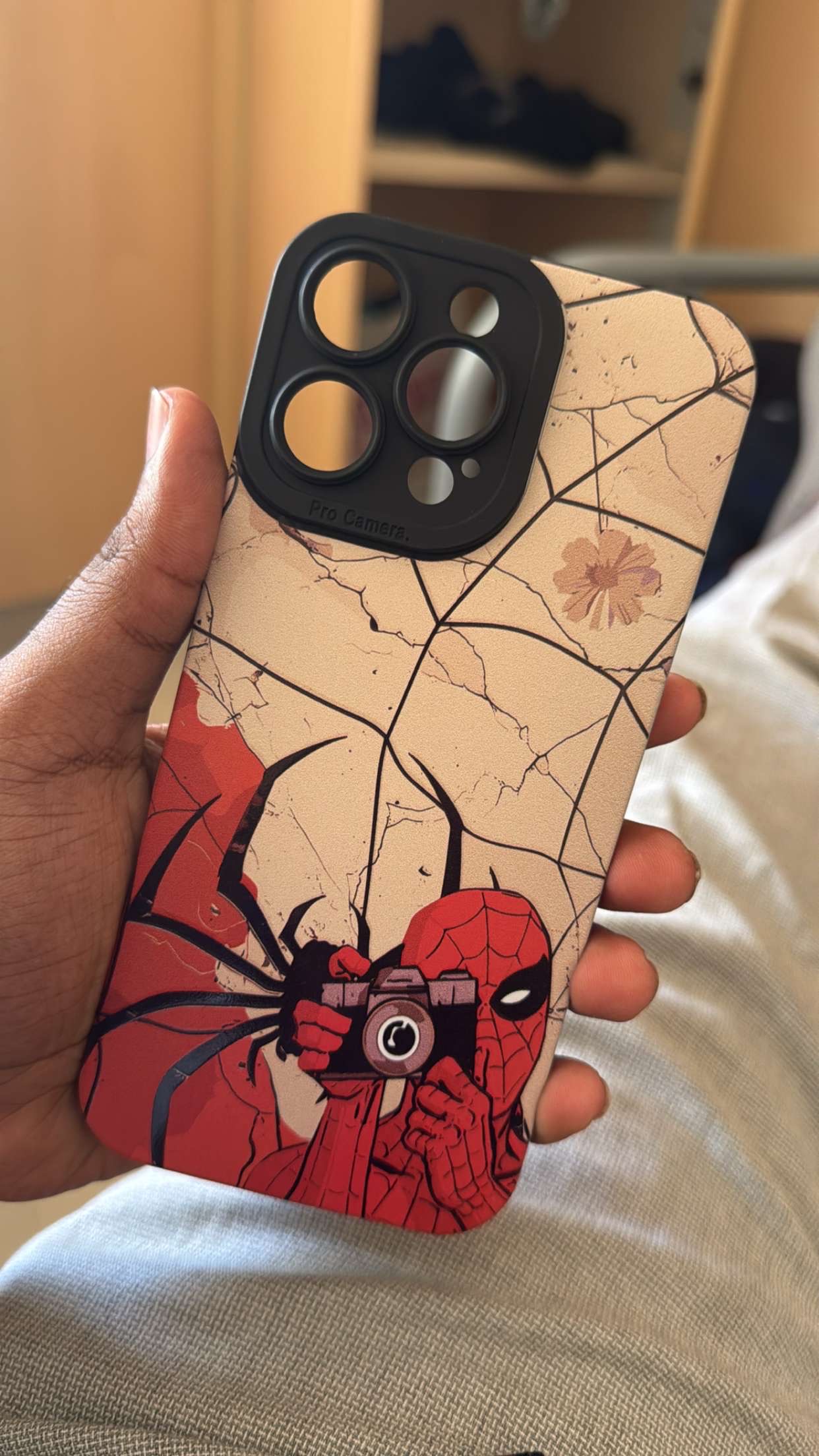 Customer photo of Web-Slinger Snapshot Silicone Case for Apple iPhone Series