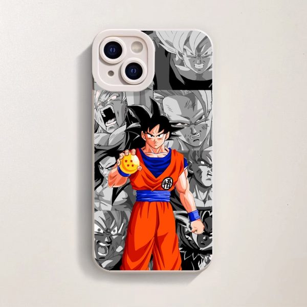 Anime Warrior Collage Silicone Case for Apple iPhone Series