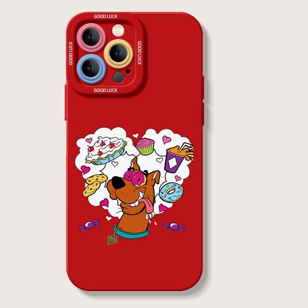 Sweet Treats and Pup Dreams Silicone Case for Apple iPhone Series