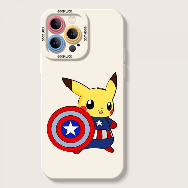 Superhero Electric Buddy Silicone Case for Apple iPhone Series