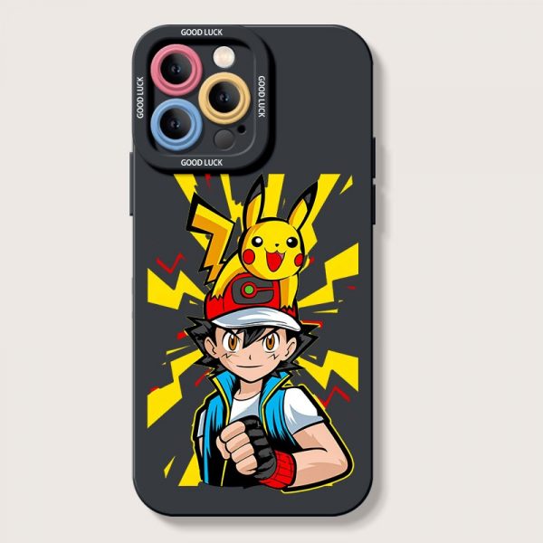Anime Adventure Duo Silicone Case for Apple iPhone Series
