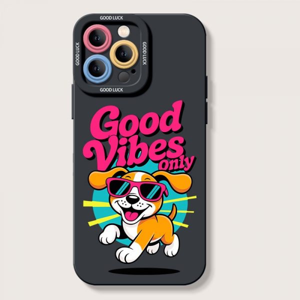 Good Vibes Only Silicone Case for Apple iPhone Series