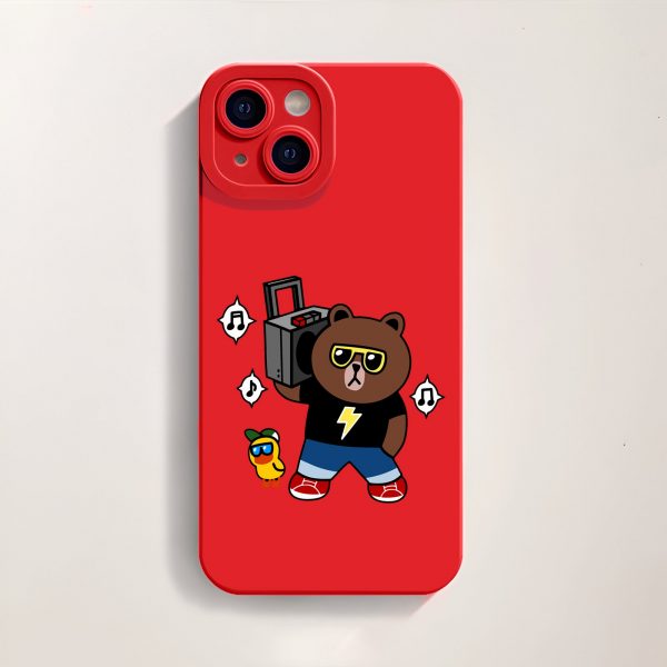 Street Beats Bear Silicone Case for Apple iPhone Series