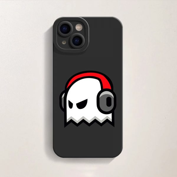 Ghostly Beats Silicone Case for Apple iPhone Series
