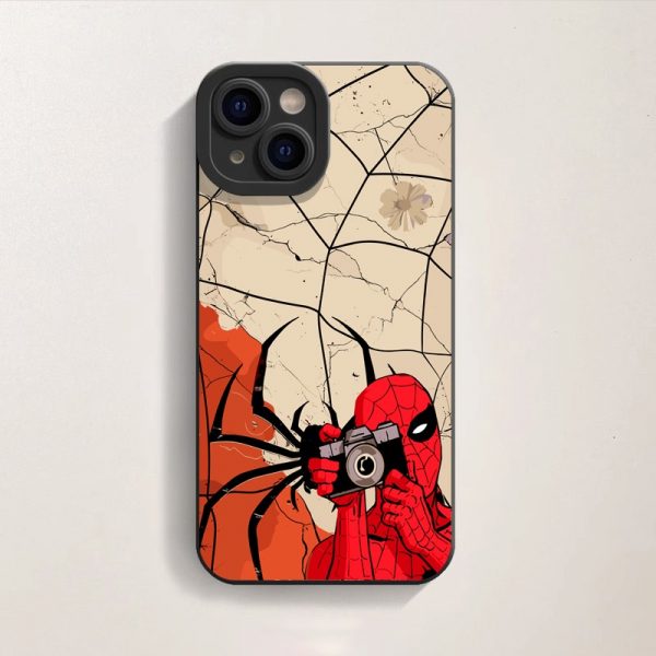 Web-Slinger Snapshot Silicone Case for Apple iPhone Series