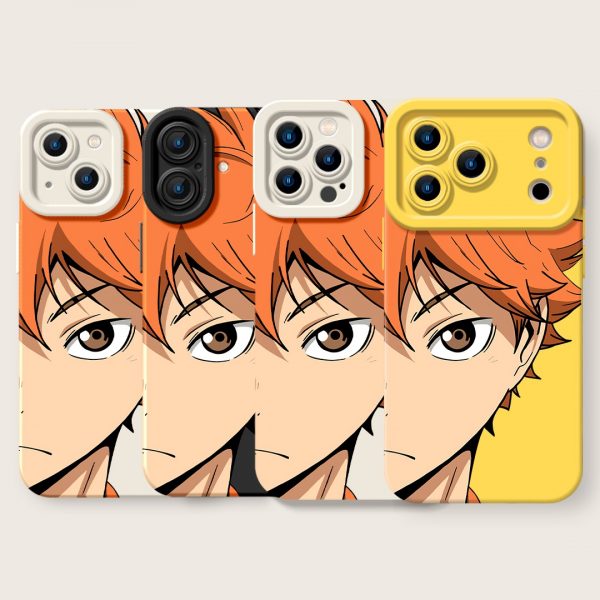 Anime Athlete Charm Silicone Case for Apple iPhone Series