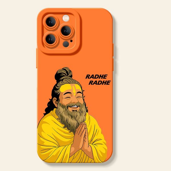 Smiling Sage Blessings Silicone Case for Apple iPhone Series