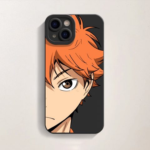 Anime Athlete Charm Silicone Case for Apple iPhone Series