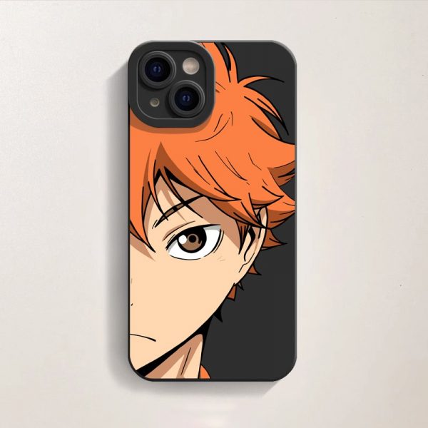 Anime Athlete Charm Silicone Case for Apple iPhone Series