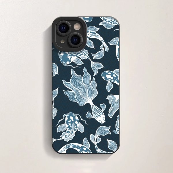 Mystic Koi Flow Silicone Case for Apple iPhone Series