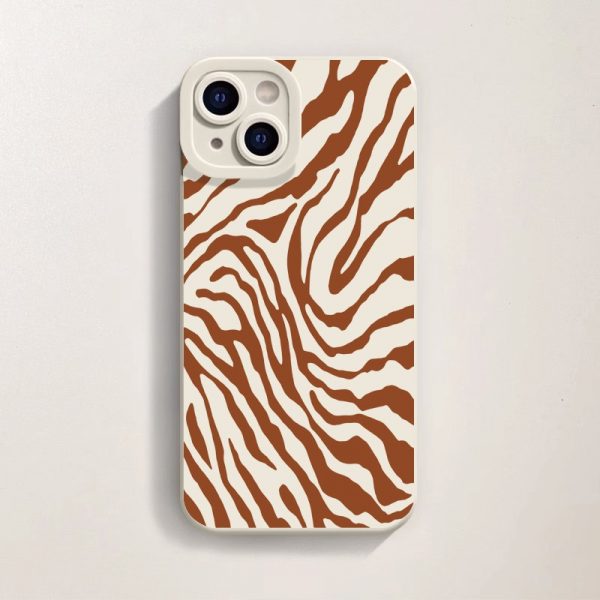 Wild Safari Stripes Silicone Case for Apple iPhone Series