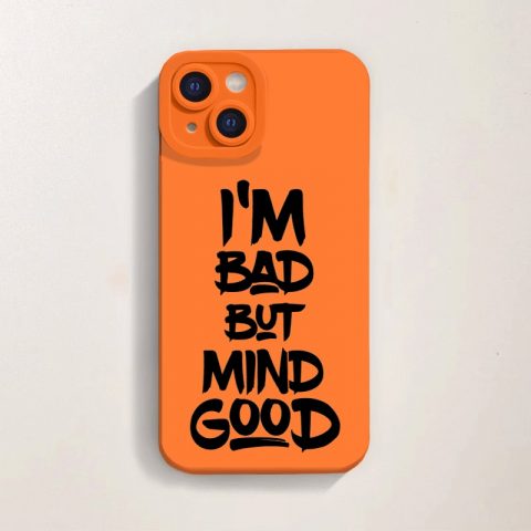 Bold Attitude Orange Silicone Case for Apple iPhone Series