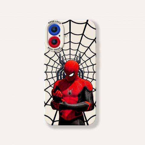 Web Warrior Design Silicone Case for Apple iPhone Series
