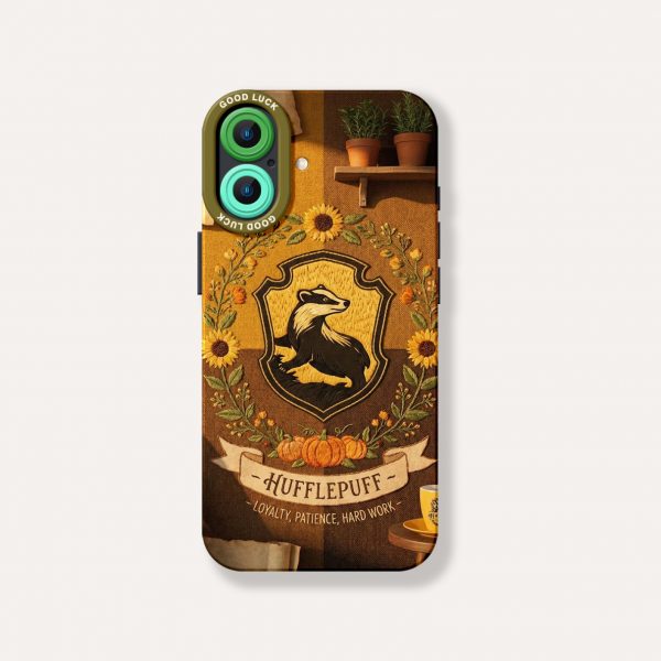 Badger Pride Floral Shield Silicone Case for Apple iPhone Series