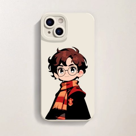 Wizard Boy Charm Silicone Case for Apple iPhone Series