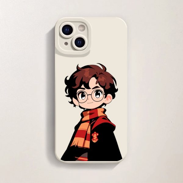 Wizard Boy Charm Silicone Case for Apple iPhone Series