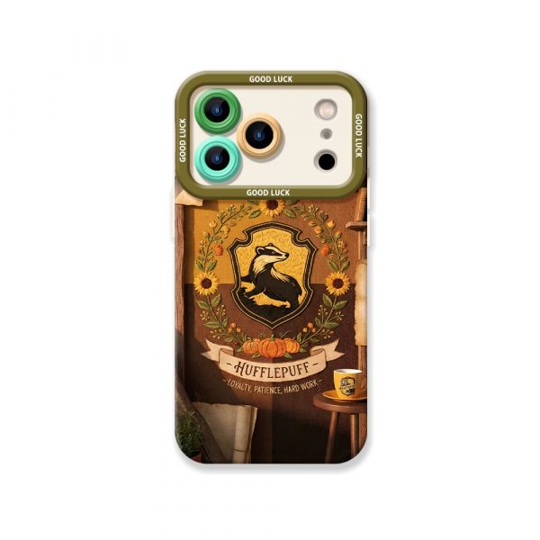 Badger Pride Floral Shield Silicone Case for Apple iPhone Series