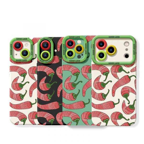 Spice Pop Chili Silicone Case for Apple iPhone Series