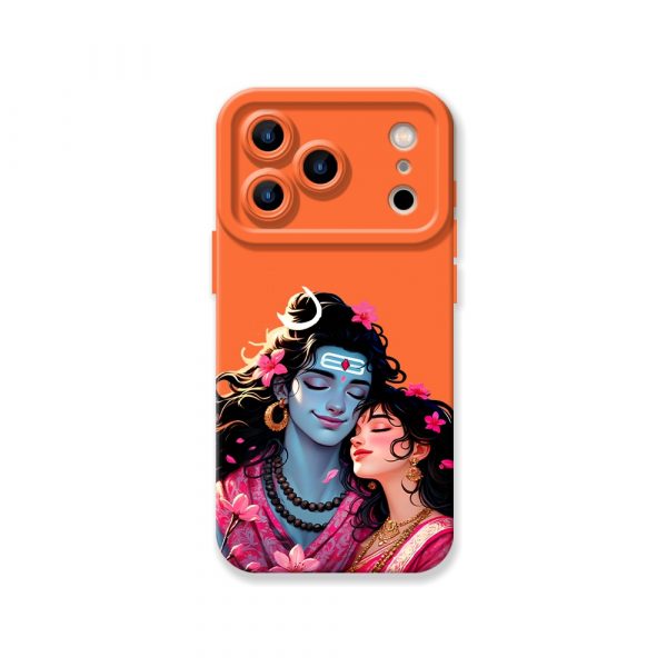 Divine Couple Harmony Art Silicone Case for Apple iPhone Series